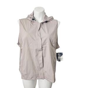 North West blue vest strech color beige sz 2X